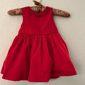Baby girl red dress 18M Neiman Marcus